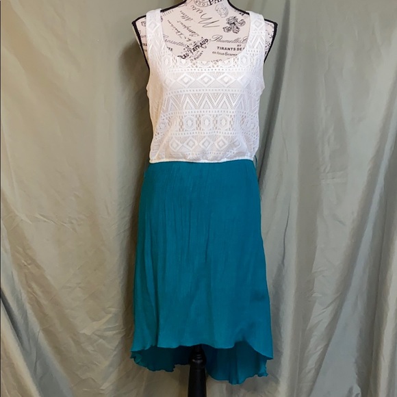 Maurices Dresses & Skirts - Maurices medium flowy summer dress white & green